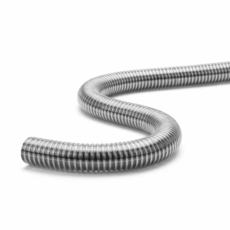 flexibler vakuumfester PVC Industriesaugschlauch mit Stahldrahtspirale für Absaugung