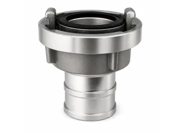 Storz Schlauchkupplung Aluminium mit langem Stutzen & NBR-Dichtung