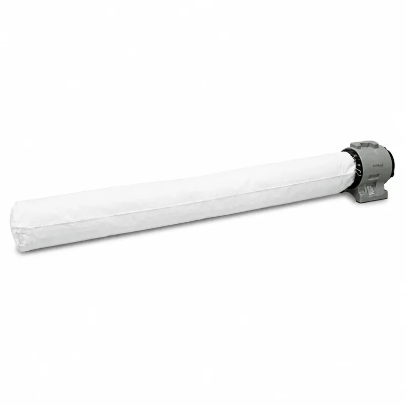 Weißer Filter- und Staubsack Ø 40 cm für Gebläse, Ventilatoren und Luftfilterung