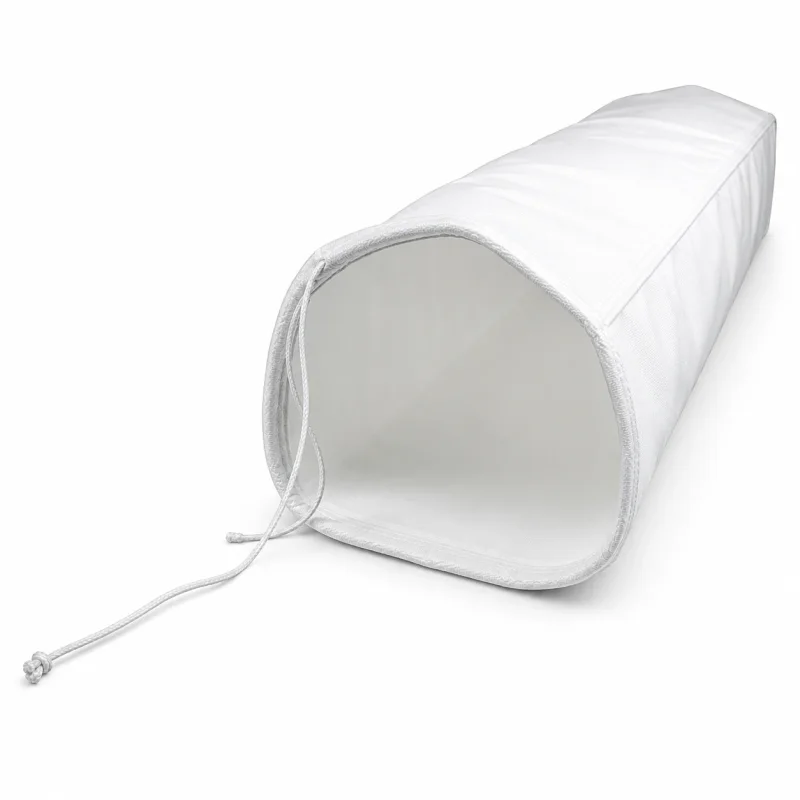 Weißer Filter- und Staubsack Ø 30 cm für Gebläse, Ventilatoren und Luftfilterung