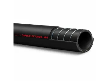 CARBOFLEX OHM Saug- & Druckschlauch – elektrisch leitfähig & ATEX geeignet