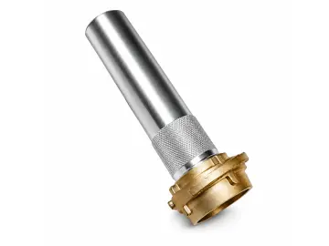 Zapfrohr Aluminium 38 mm mit VK 50 Tankwagenkupplung – 330 mm