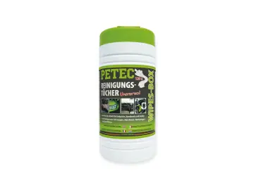 PETEC Reinigungstücher Wipes-Box 120 Tücher