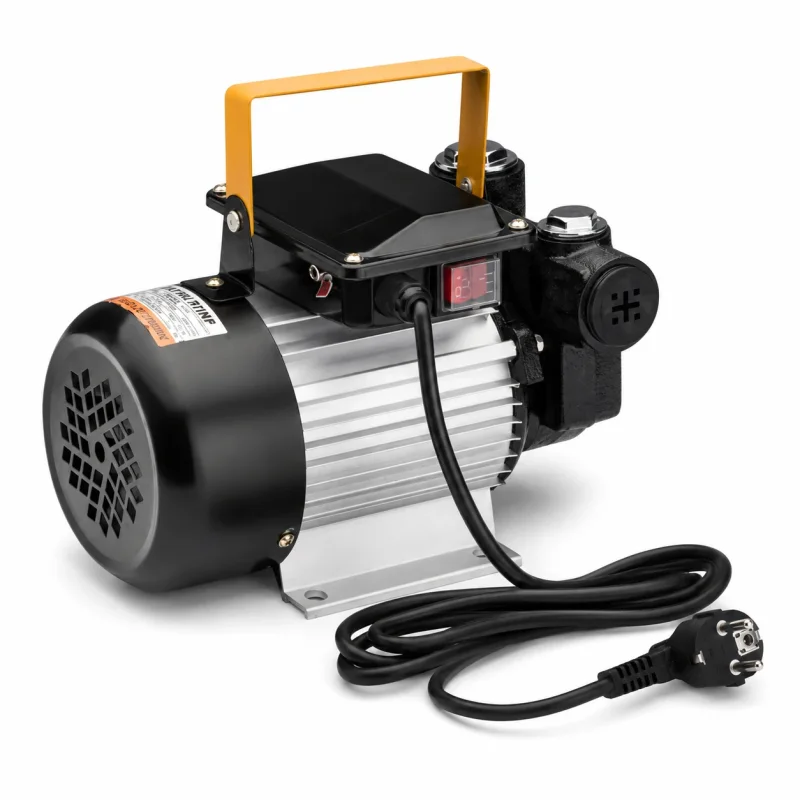 Elektrische Dieselpumpe 230 V mit 60 Liter pro Minute Förderleistung, Schalter, Sockelbefestigung und IP55 Schutzklasse