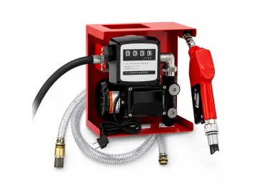Dieselpumpe 230 V 60 l/min Set mit Zählwerk & Automatik-Zapfpistole