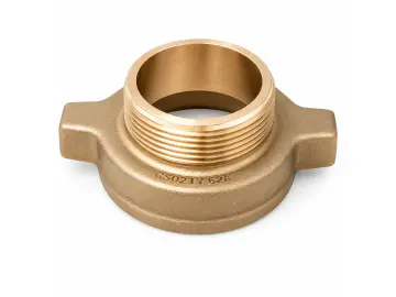 Reduzierstück 2 1/2" IG auf 2" AG Messing für Tankwagen