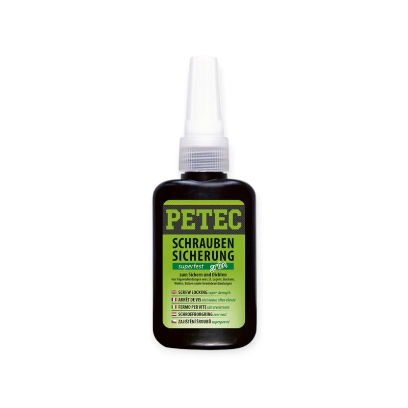 PETEC Schraubensicherung superfest grün 50g