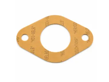 NBR Ovaldichtung gelb für Wellrohr-Flansch DN32 / DN40 / DN50