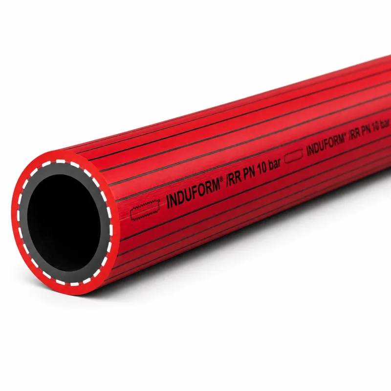 INDUFORM RR Wasserschlauch als 40 Meter Rollenware für Industrie, Bau und Schlauchhaspeln