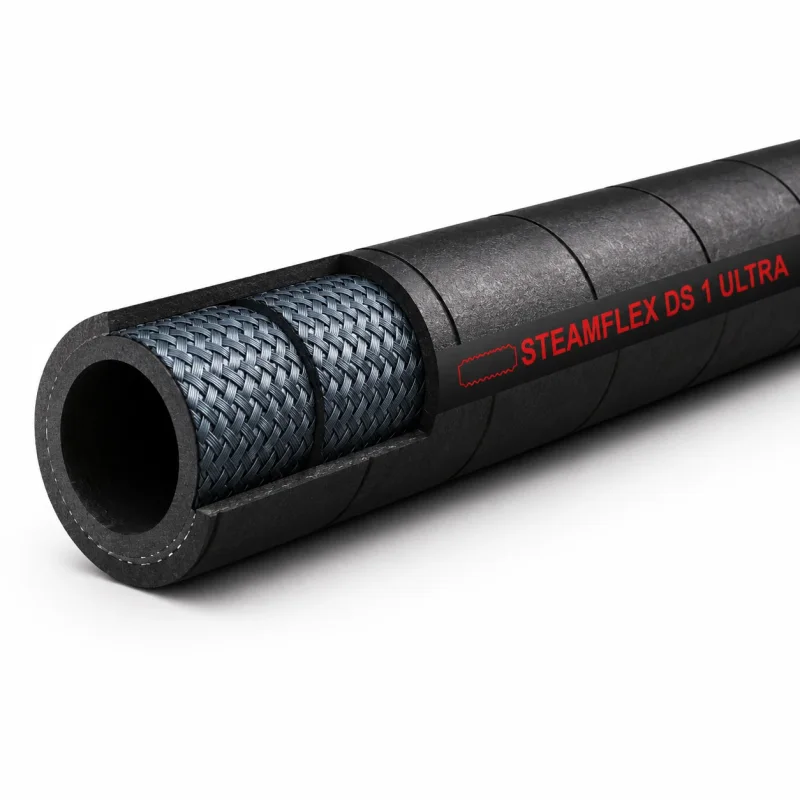 STEAMFLEX EN Hochdruck-Dampfschlauch für Heißwasser und Sattdampf bis 210 Grad Celsius