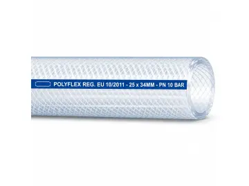 POLYFLEX PVC Luftdruckschlauch – lebensmittelecht & transparent
