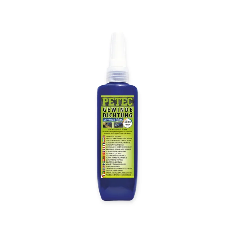 PETEC Gewindedichtung blau 100 g Flasche
