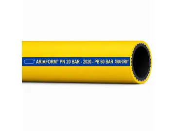 ARIAFORM®/YELLOW Pressluft- und Wasserschlauch 20 bar für Bau & Industrie 40m