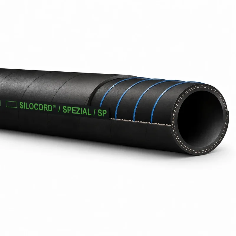 SILOCORD® SPECIAL/SP hochabriebfester Schlauch für Splitt, Soda und Quarzsand