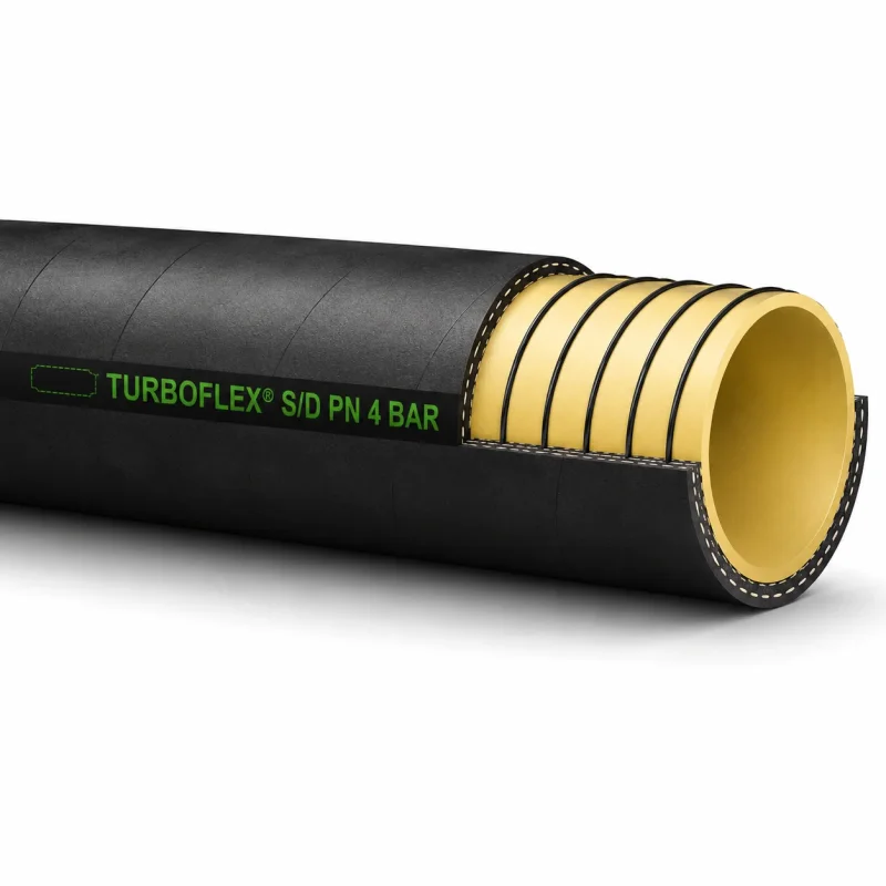 TURBOFLEX® Industrieschlauch für Sand, Kies, Schlamm und Strahlgut