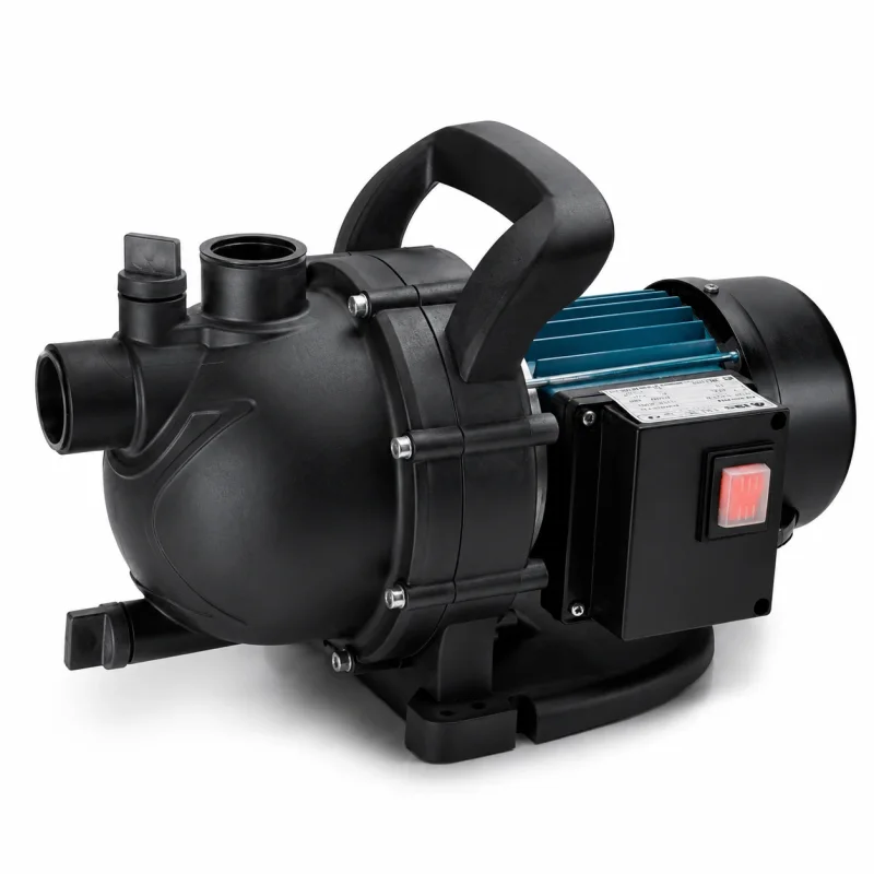 Kreiselpumpe aus Edelstahl 304 mit 1,1 kW Leistung, 50 m Förderhöhe und 3,6 m³/h Fördermenge für Wasserförderung und Bewässerung