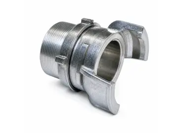 Guillemin Kupplung Aluminium mit Außengewinde und Verriegelung