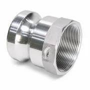 Kamlok Vaterteil Typ A aus Aluminium mit BSPP-Innengewinde für sichere Verbindungen im Kamlok-Kupplungssystem