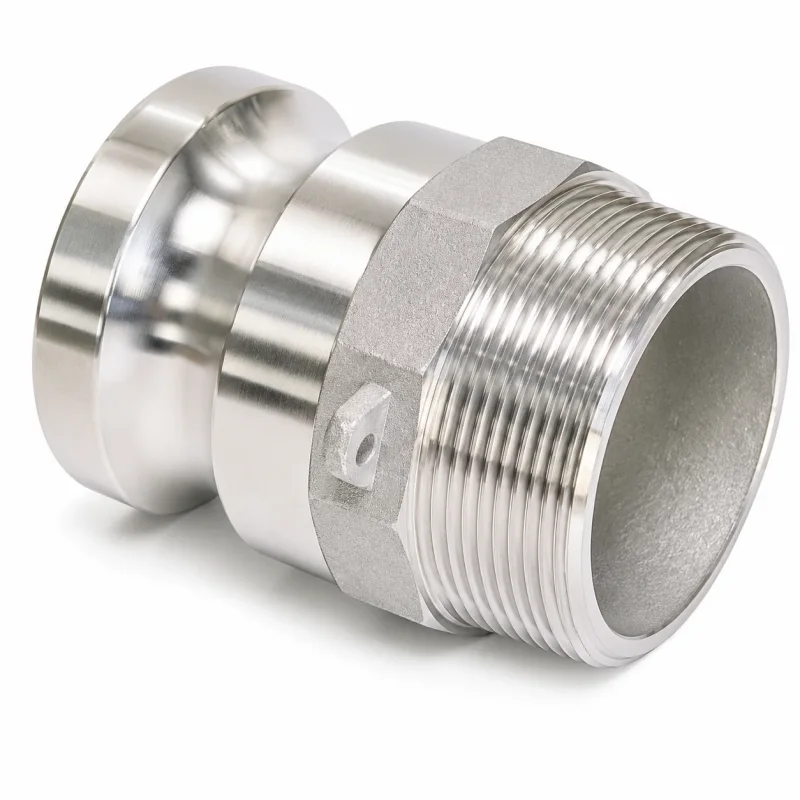Kamlock Kupplung Typ F aus Aluminium mit BSP-Außengewinde nach DIN EN ISO 228-1