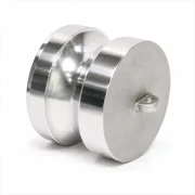 Kamlok Vaterteil-Stopfen Typ DP aus T6-wärmebehandeltem Aluminium zum sicheren Verschließen von Kamlok-Mutterkupplungen nach A-A 59326 (MIL-C-27487).