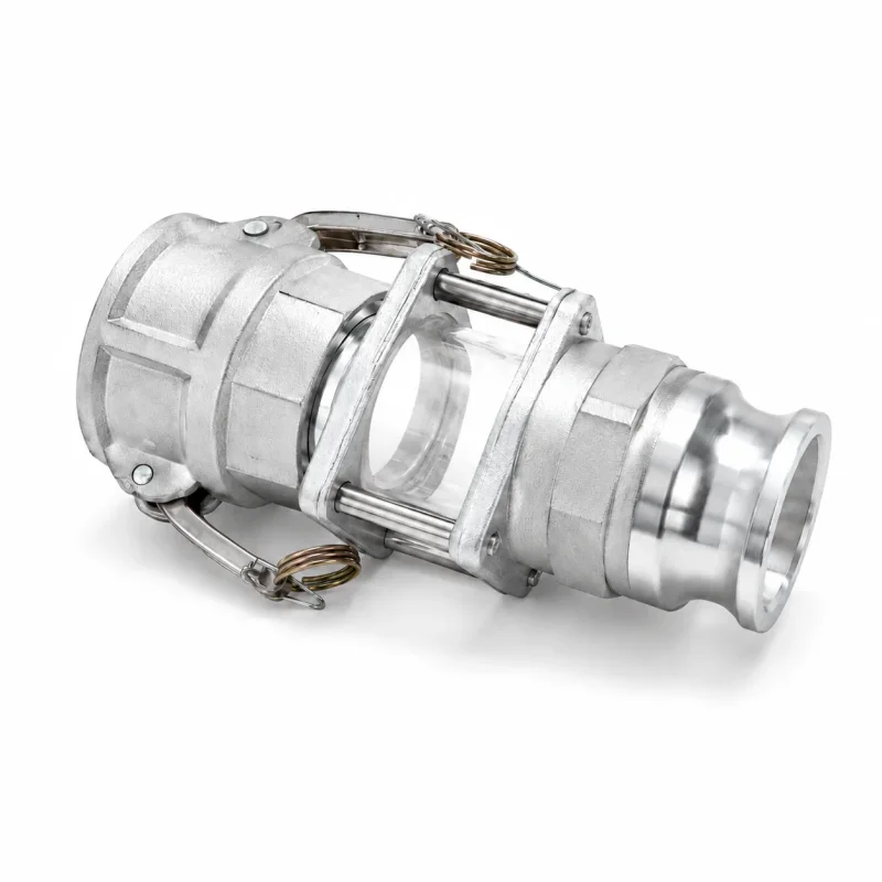 Aluminium Schauglas mit beidseitigen Storz-Kupplungen und NBR-Dichtung in 3 Zoll oder 4 Zoll