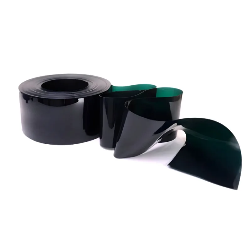 PVC Schweißerschutz Streifen dunkelgrün 2x300 mm UV Schutz für Schweißkabinen und Werkstatt