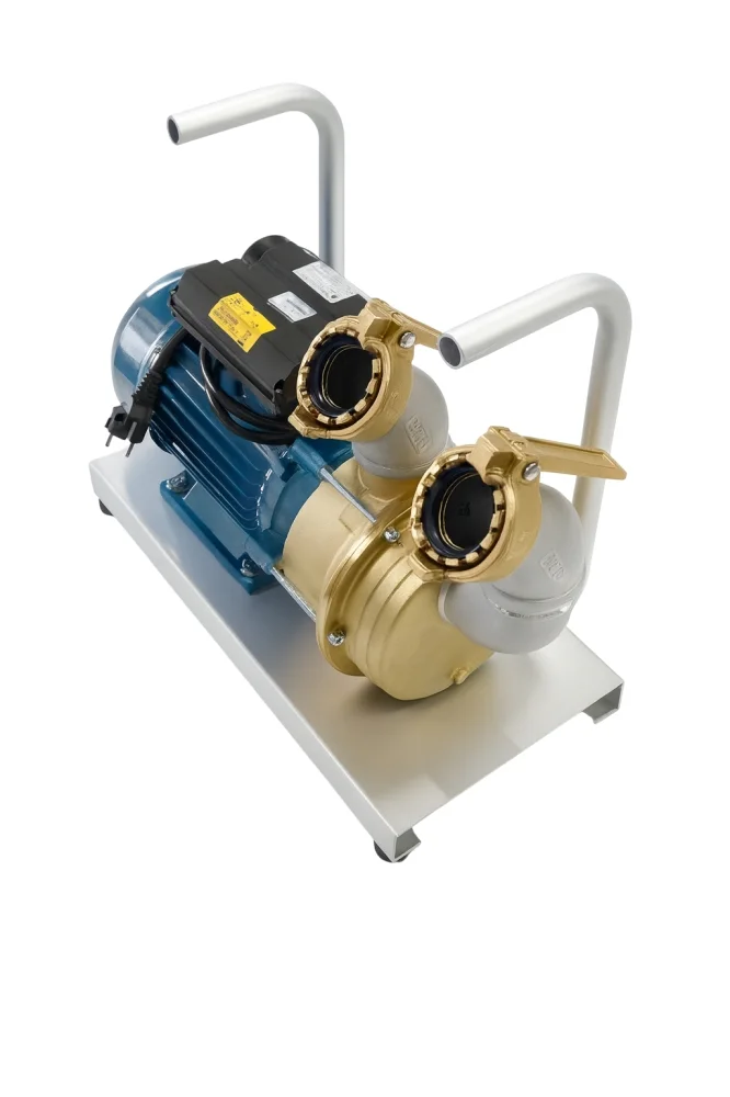 Heizölpumpe Impeller 240 l min selbstansaugend 230V Tankschutz Pumpe mit MK50 Kupplung