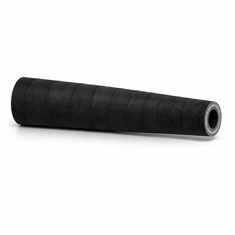 Schwarzer INDUCORD LANCIA Deckwaschschlauch mit integrierter Druckspitze