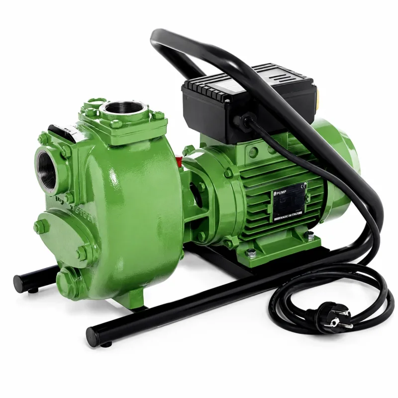 Schlammpumpe S40 Viton 20 m3 h für Heizöl Diesel selbstansaugend Industriepumpe mit Feststoffdurchlass