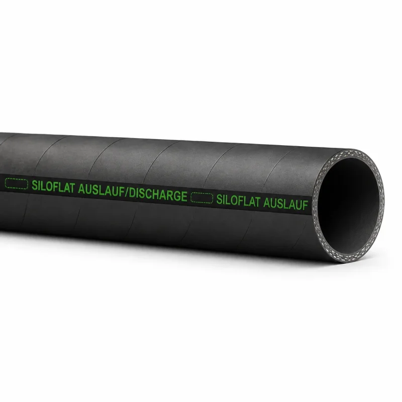 SILOFLAT/AUSLAUF Auslaufschlauch für Zement, Kalk und Siloentleerung
