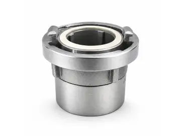 Storz Kupplung mit drehbarem BSPP Innengewinde aus Aluminium mit NBR Dichtung 16 bar