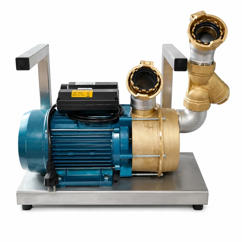 Heizölpumpe Impeller 240 l min mit Vorfilter selbstansaugend Tankschutz Pumpe MK50
