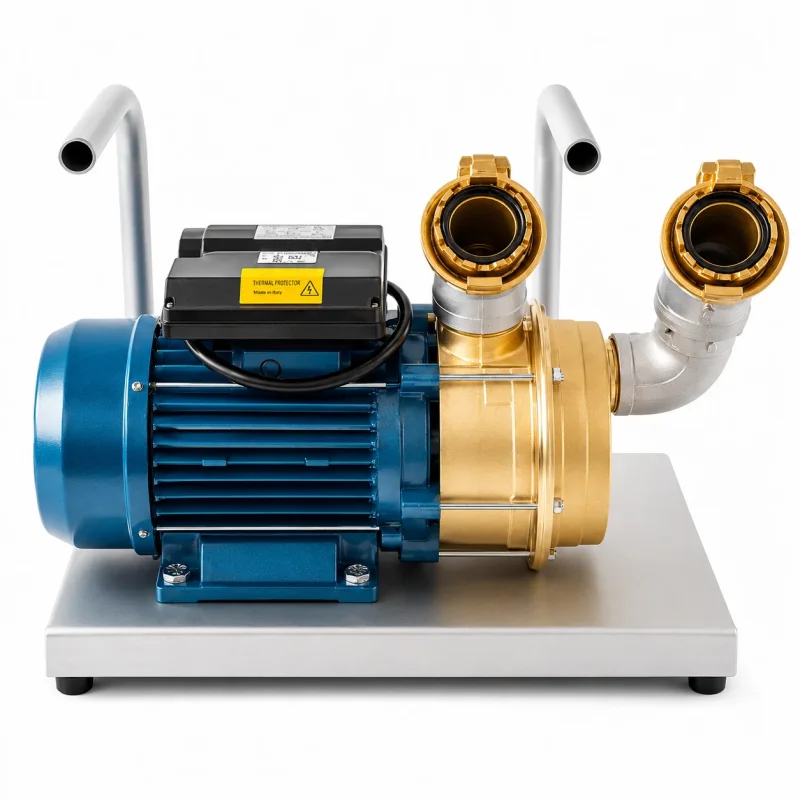 Heizölpumpe Impeller 240 l min selbstansaugend 230V Tankschutz Pumpe mit MK50 Kupplung
