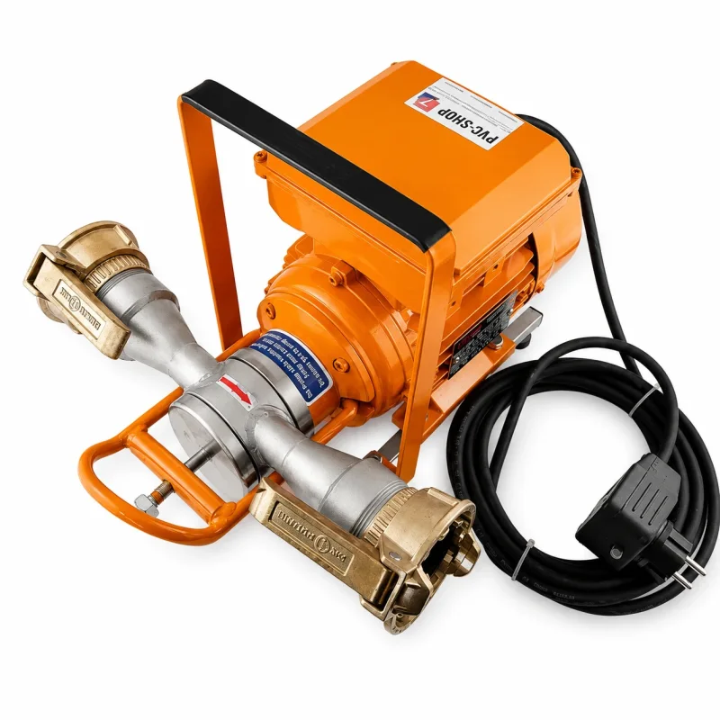 Tankschutz Pumpe Impeller 5000 l h 230V selbstansaugend mobil mit TW Kupplung