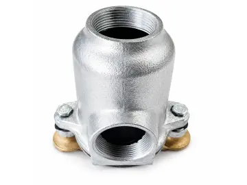 Vorfilter mit Deckel und Siebeinsatz fein 2"
