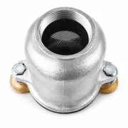 Vorfilter mit Deckel und Feinsieb Einsatz 2 Zoll für Heizöl und Diesel Pumpenschutz