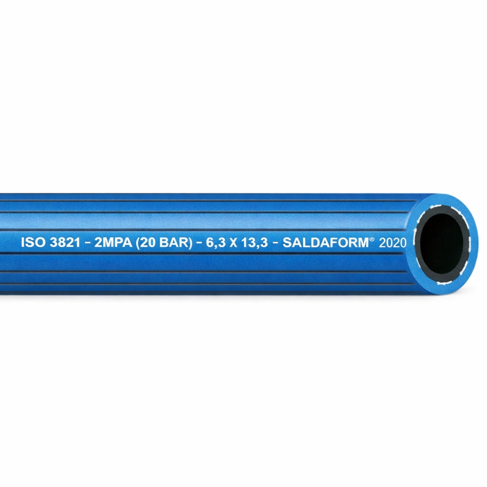 Bild 1 von Sauerstoffschlauch SALDAFORM®/BLAU  / (Schlauchgröße: Innen x Aussen) 16 x 26 mm