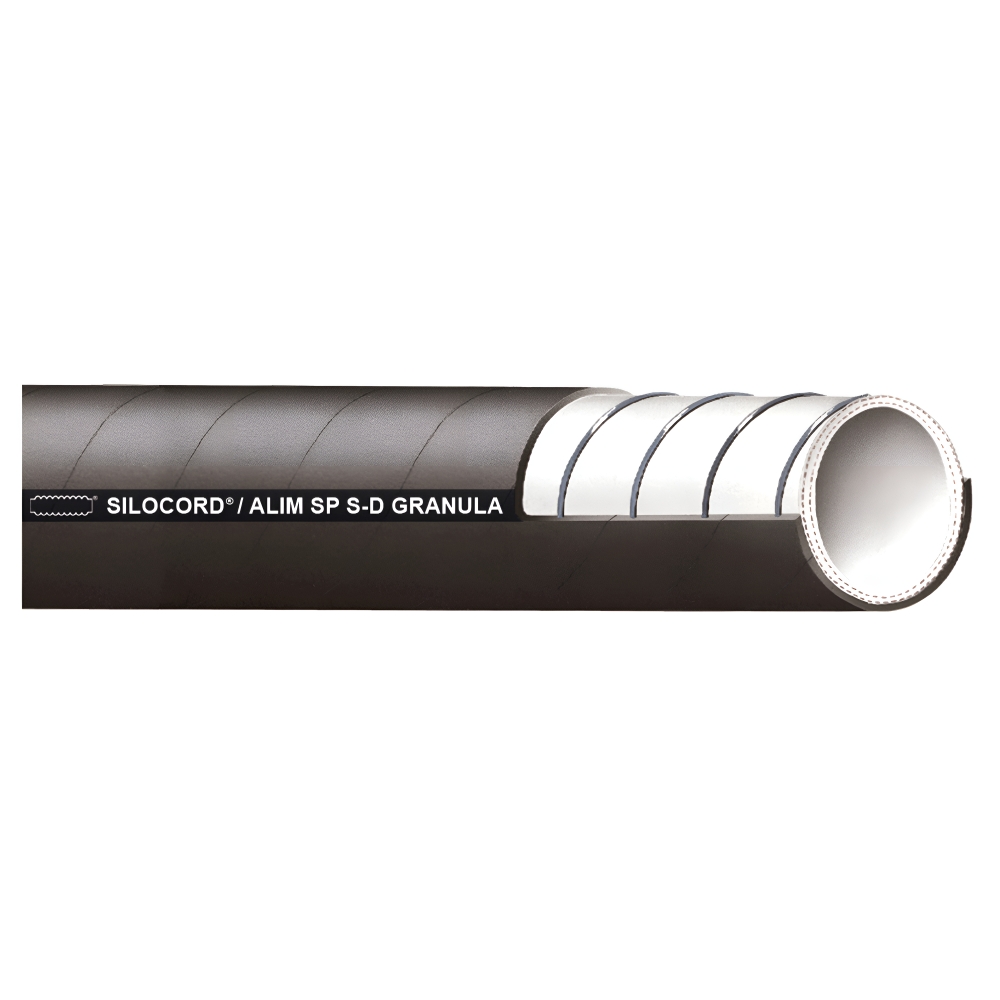 Bild 1 von Abriebfester und lebensmittelbeständiger Saug- und Druckschlauch SILOCORD®/ALIM/SP