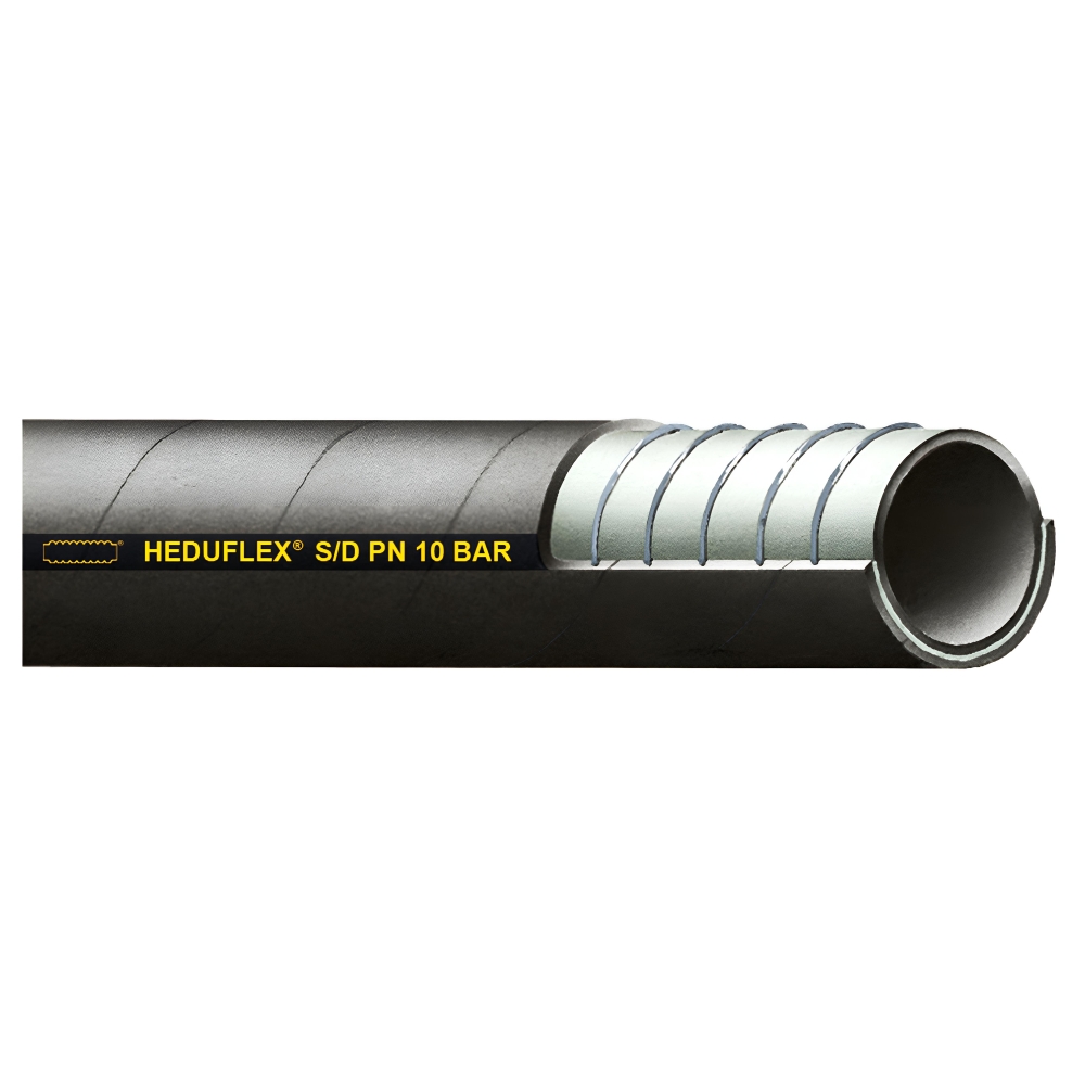 Bild 1 von Gummi Saug- und Druckschlauch Wasserschlauch HEDUFLEX®  / (Schlauchgröße: Innen x Aussen) 90 x 105 mm