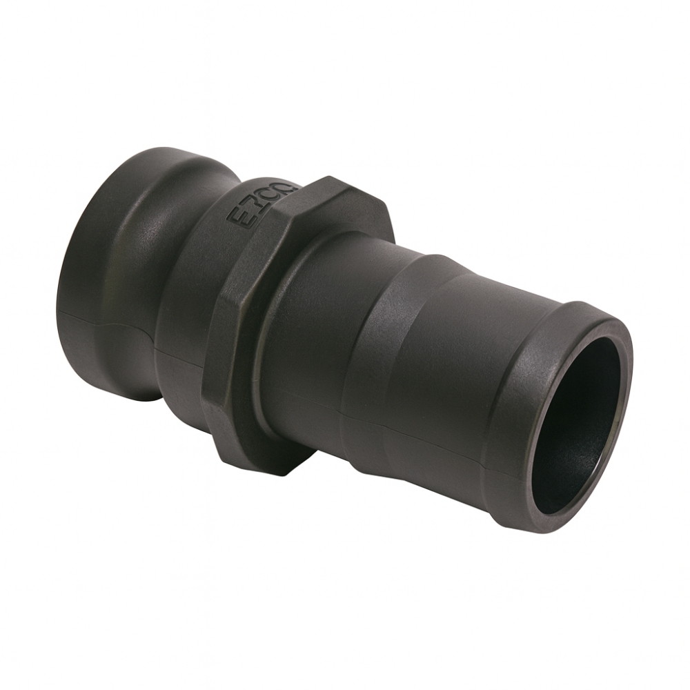 Bild 1 von Kamlok Vaterkupplung Typ-E mit Tülle PP schwarz  / (Größe) 2