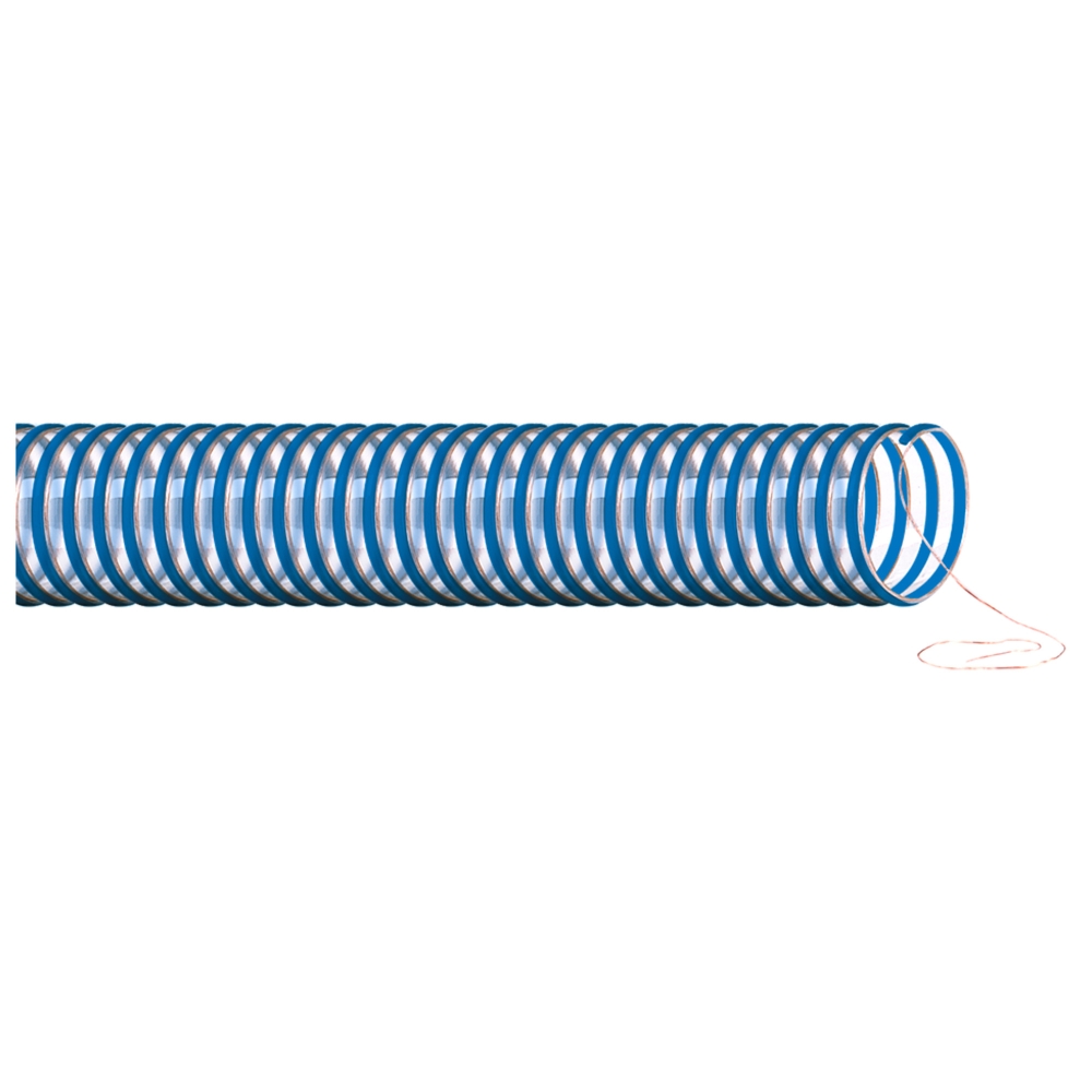 Bild 1 von Leichter Universal Polyurethan Absaugschlauch AIRFLEX®/PU/AS/FOOD  / (Schlauchgröße: Innen x Aussen) 32 x 39 mm