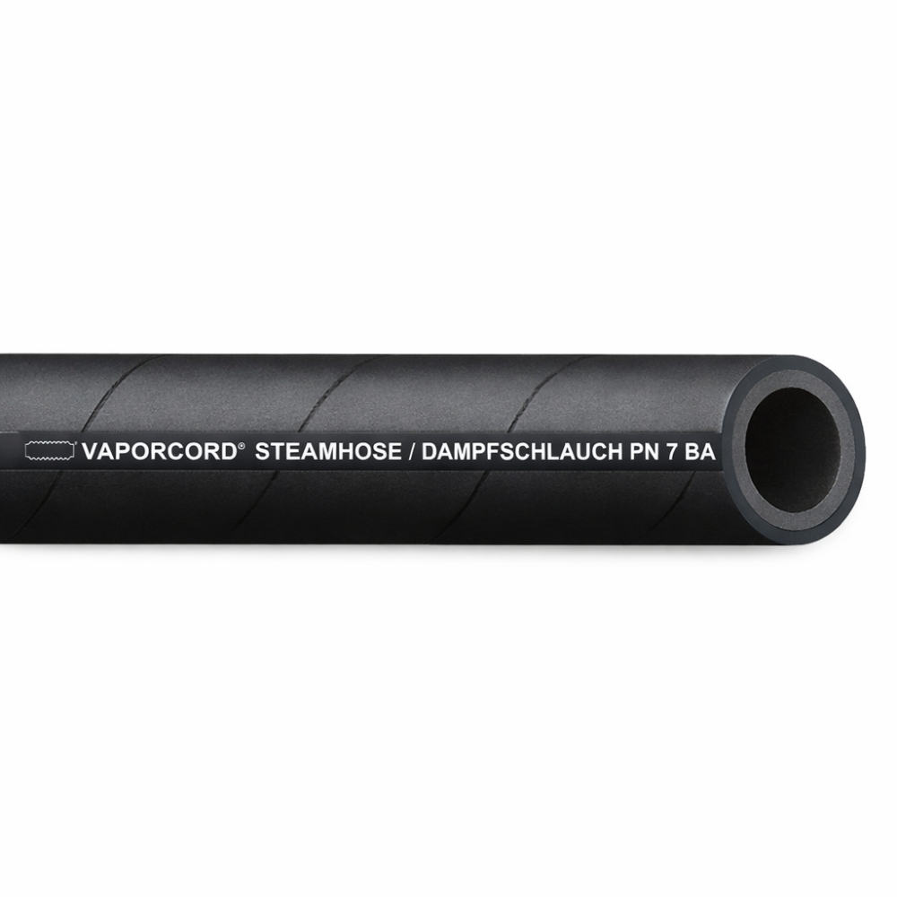 Bild 1 von Niederdruck Dampfschlauch für Heisswasser oder Sattdampf VAPORCORD®  / (Schlauchgröße: Innen x Aussen) 13 x 24 mm