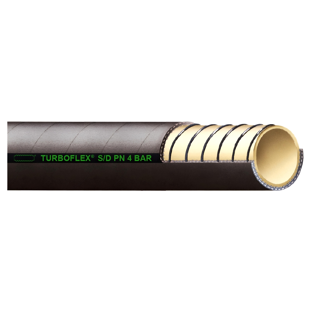 Bild 1 von Abriebfester Saug- und Druckschlauch TURBOFLEX®  / (Schlauchgröße: Innen x Außen) 102 x 118 mm