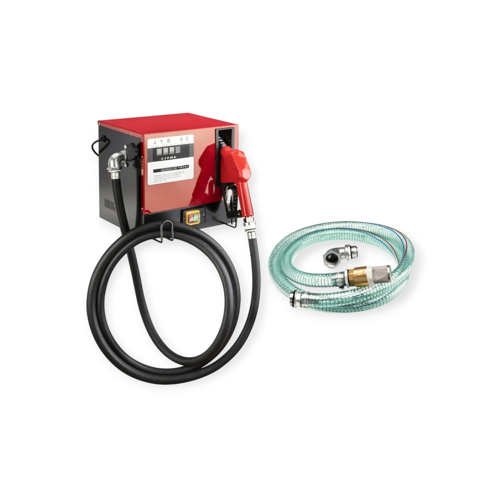 Bild 1 von Dieseltankstation „Profitank AC60“ – 230V Dieselpumpe, 60 l/min, Zählwerk & Automatik-Zapfpistole im