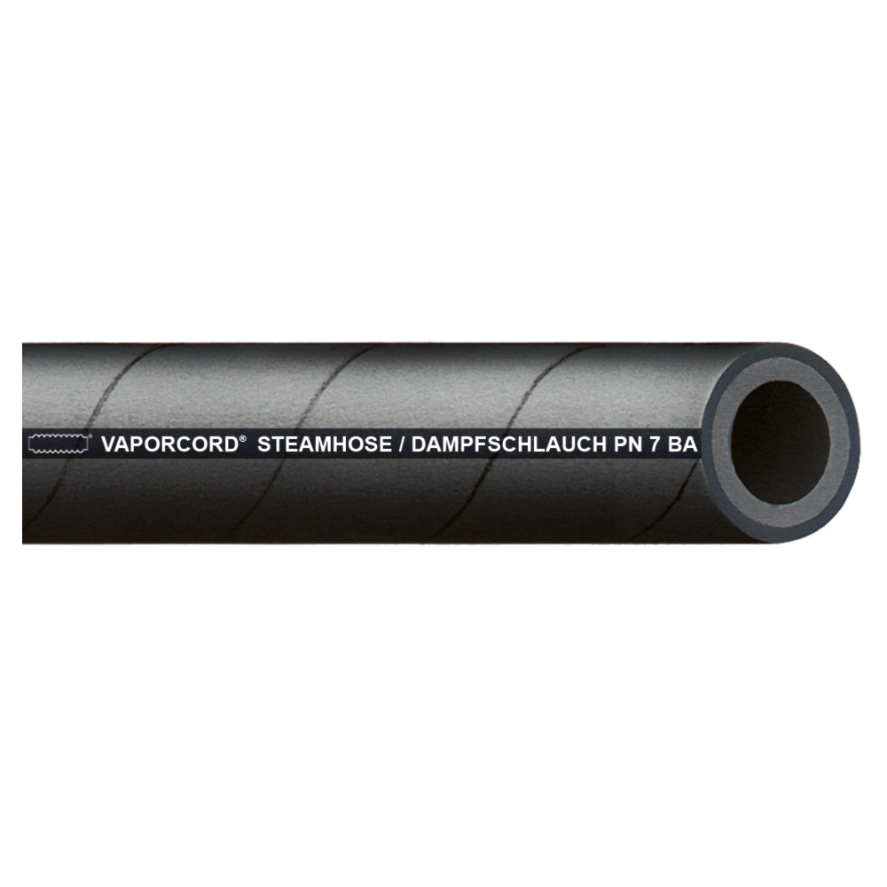 Bild 1 von Niederdruck Dampfschlauch für Heisswasser oder Sattdampf VAPORCORD®  / (Schlauchgröße: Innen x Aussen) 10 x 21 mm
