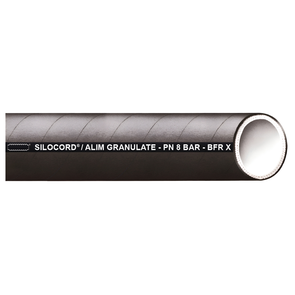 Bild 1 von Abriebfester und lebensmittelbeständiger Druckschlauch SILOCORD®/ALIM  / (Schlauchgröße: Innen x Aussen) 75 x 93 mm