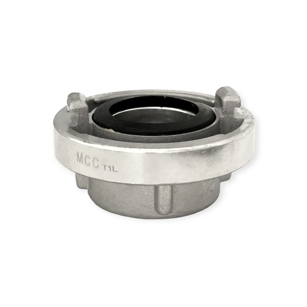 Bild 1 von Storz-Kupplung IG aus Aluminium mit NBR-Dichtung – Industrieausführung  / (Größe) DN25 (D) / 31 mm / 1″IG