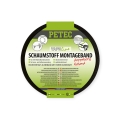 PETEC Schaumstoff-Montageband schwarz 10m (10 m)